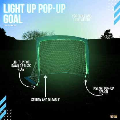 PrecisionPLAY Light Up Pop-up Goal