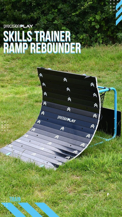 PrecisionPLAY Football Skills Trainer Ramp Rebounder