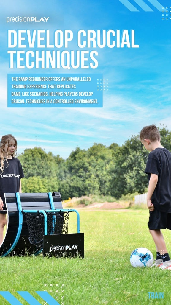 PrecisionPLAY Football Skills Trainer Ramp Rebounder