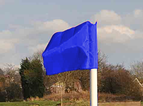 Precision Pro Corner Flag - royal blue