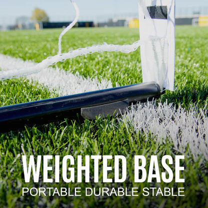 QUICKPLAY KICKSTER Elite Portable Football Goal 16x7