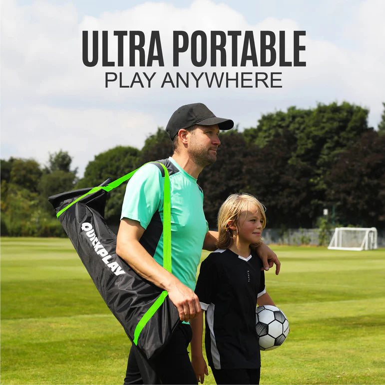 QUICKPLAY KICKSTER Elite Portable Football Goal 16x7
