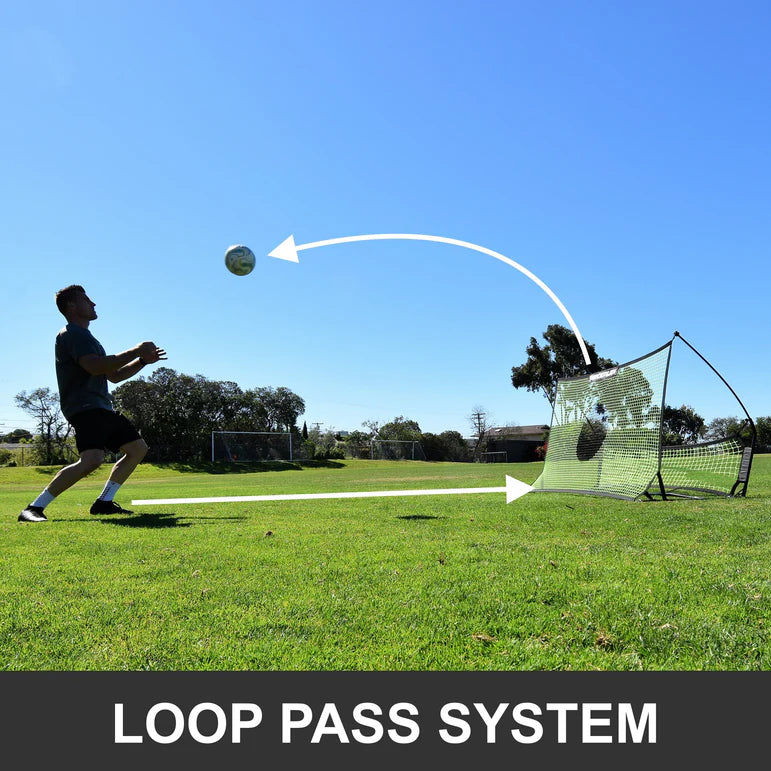 QUICKPLAY TEKKERS Trainer - Dual Net Football Rebounder