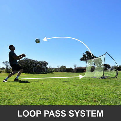 QUICKPLAY TEKKERS Trainer - Dual Net Football Rebounder