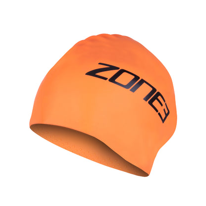 Zone3 Silicone Extra Long Hair Swim Cap