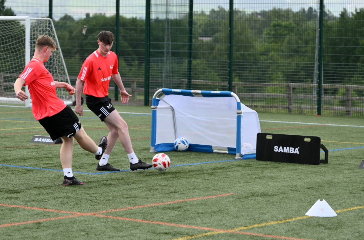 SAMBA 3v3 4ft x 2.5ft Aluminium Folding Football Goal