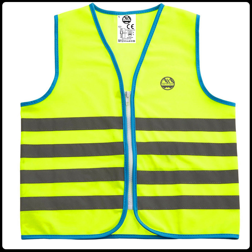 Six Peaks Junior Unisex Reflective Vest - Small Juniors
