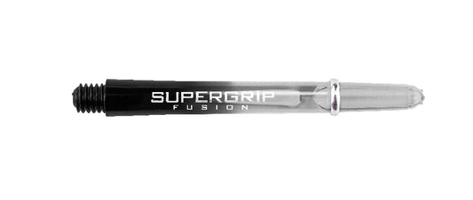 Harrows Dart Stems Supergrip Fusion Black/Clear