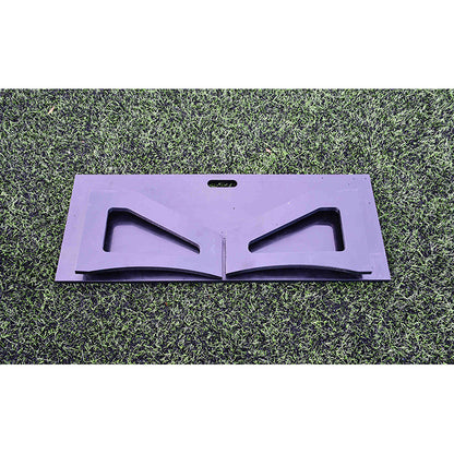 Folding soccer rebound wall