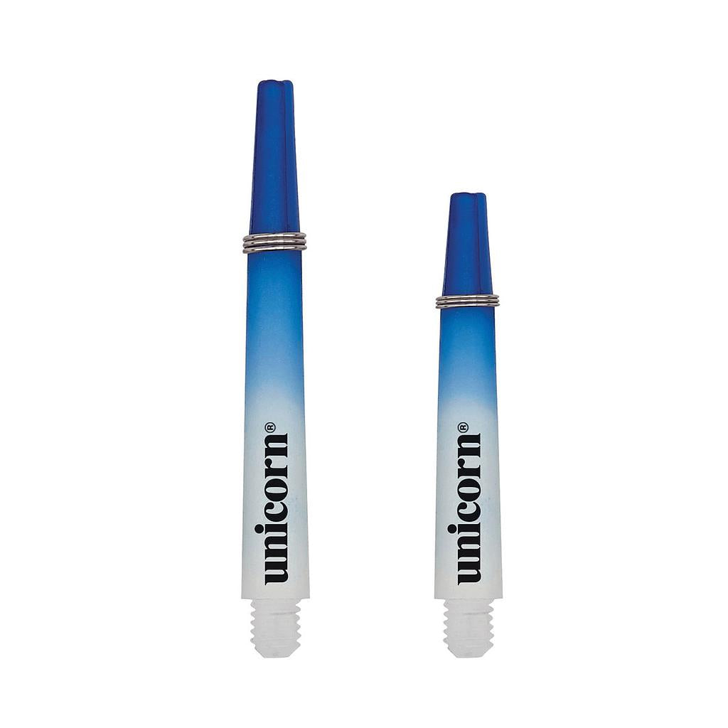 Unicorn Gripper 3 Two-Tone Shafts Small Thread - Short / Blue/White