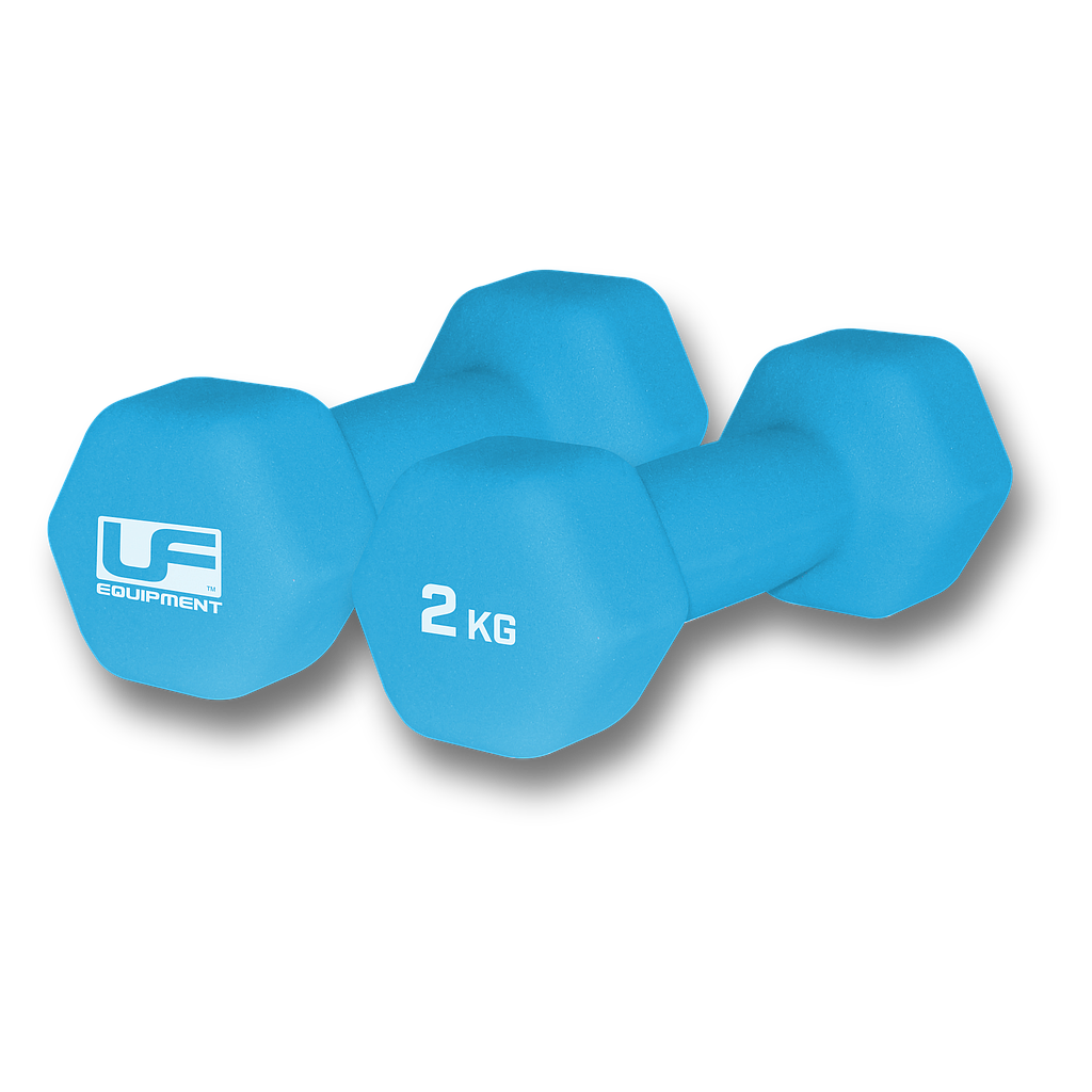 Urban Fitness Hex Dumbbells - Neoprene Covered (Pair)