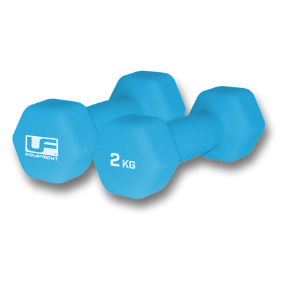 Urban Fitness Hex Dumbbells - Neoprene Covered (Pair)