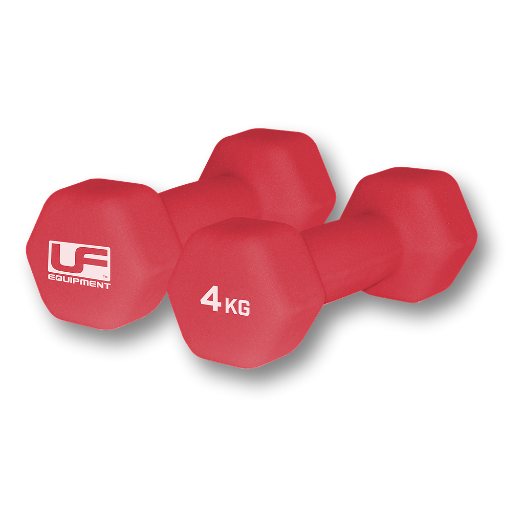 Urban Fitness Hex Dumbbells - Neoprene Covered (Pair)