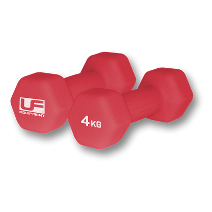 Urban Fitness Hex Dumbbells - Neoprene Covered (Pair)