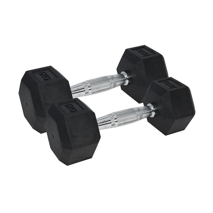 Urban Fitness PRO Hex Dumbbell - Rubber Coated (Pair)