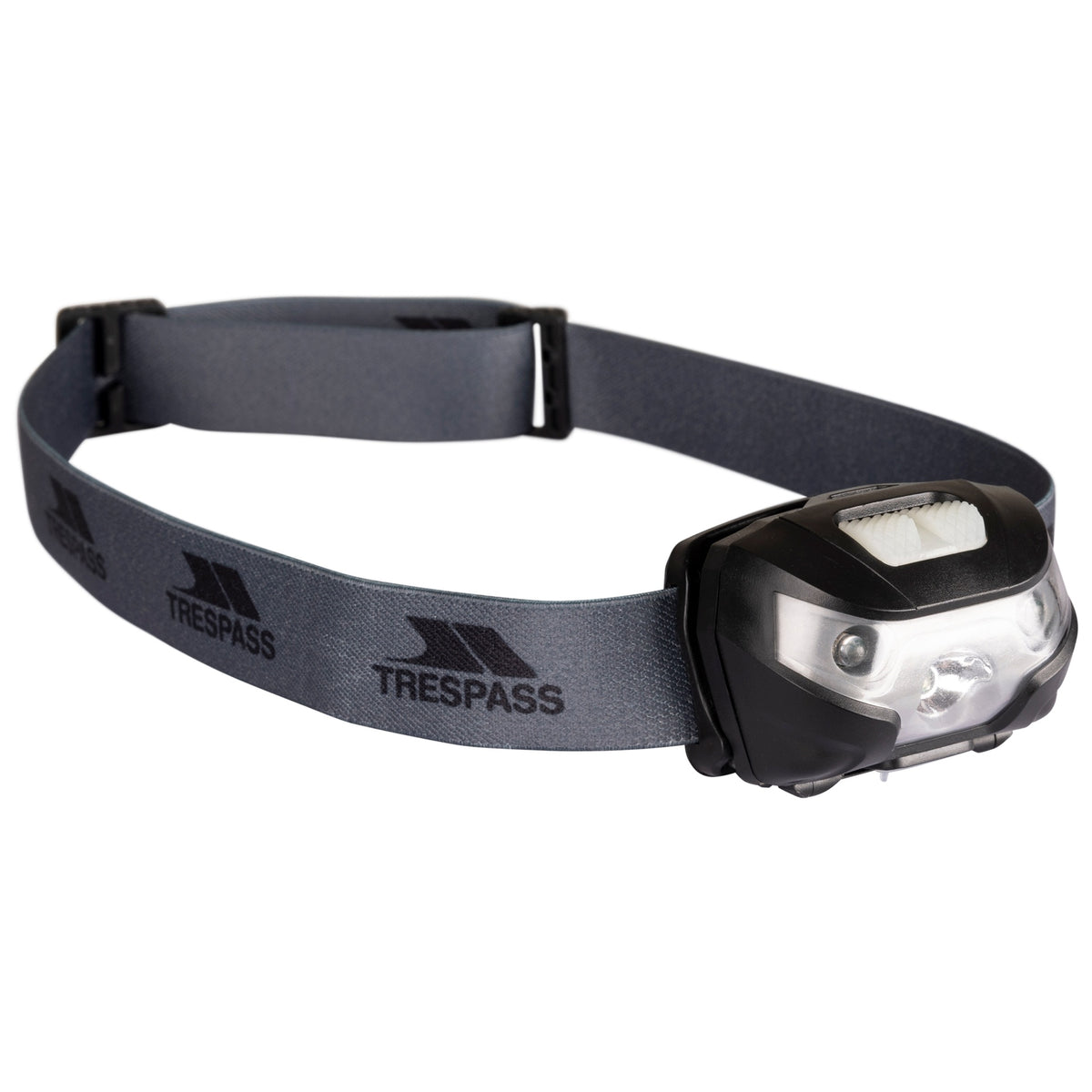 Trespass Bazan Rechargeable Headtorch - Black