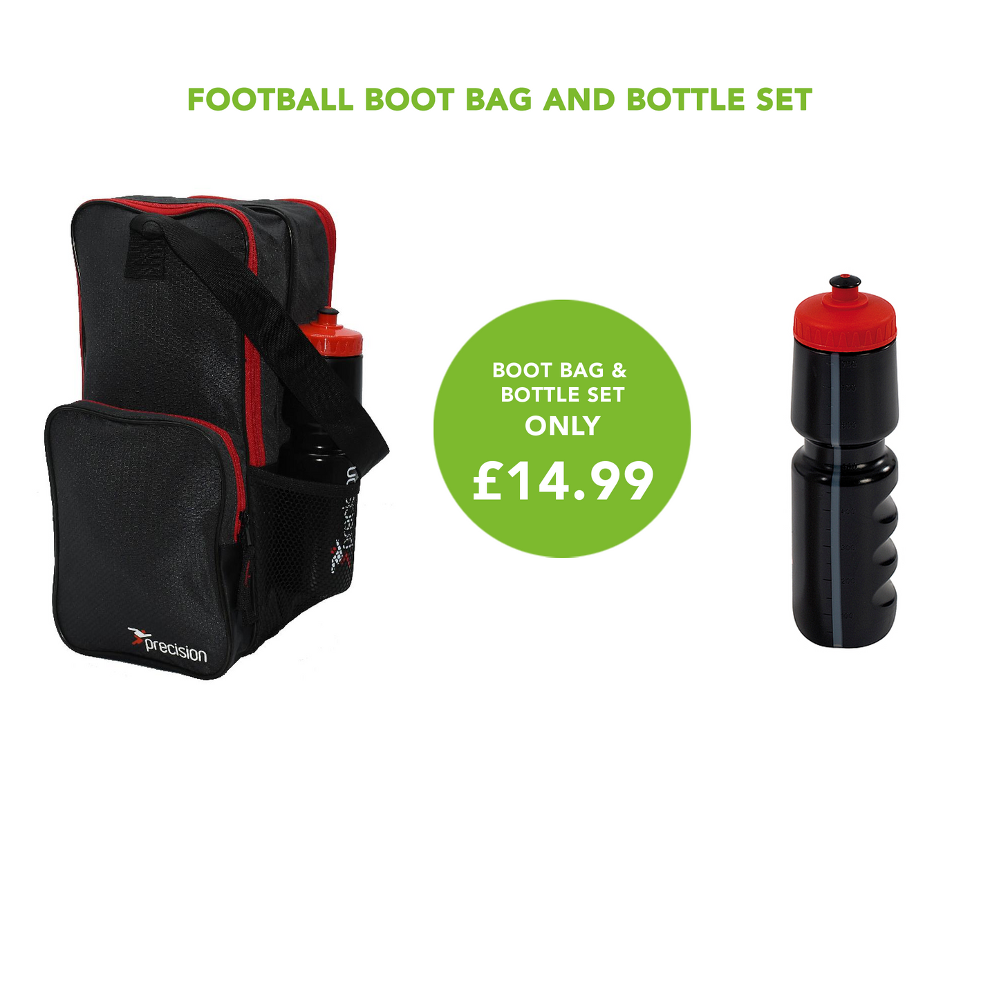 Precision Pro HX Shoe Bag fits 2 pairs of football boots