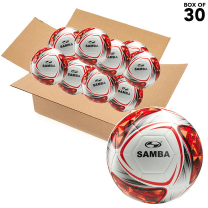 Pack of 10 Samba Training Footballs Size 3