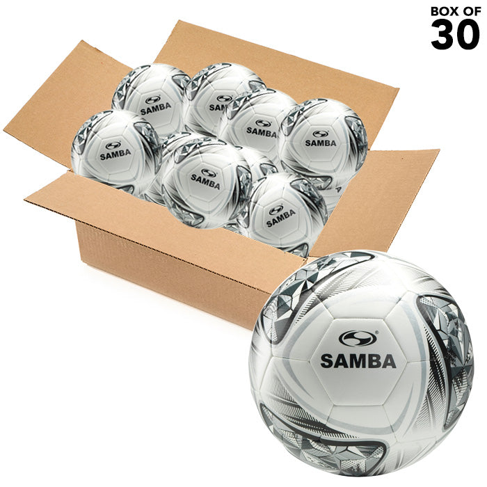 Pack of 10 Samba Training Footballs Size 3