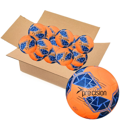 Bulk Buy 30 Orange Precision Training Footballs size 3, 4 & 5 | FIFA Basic Accredited Balls