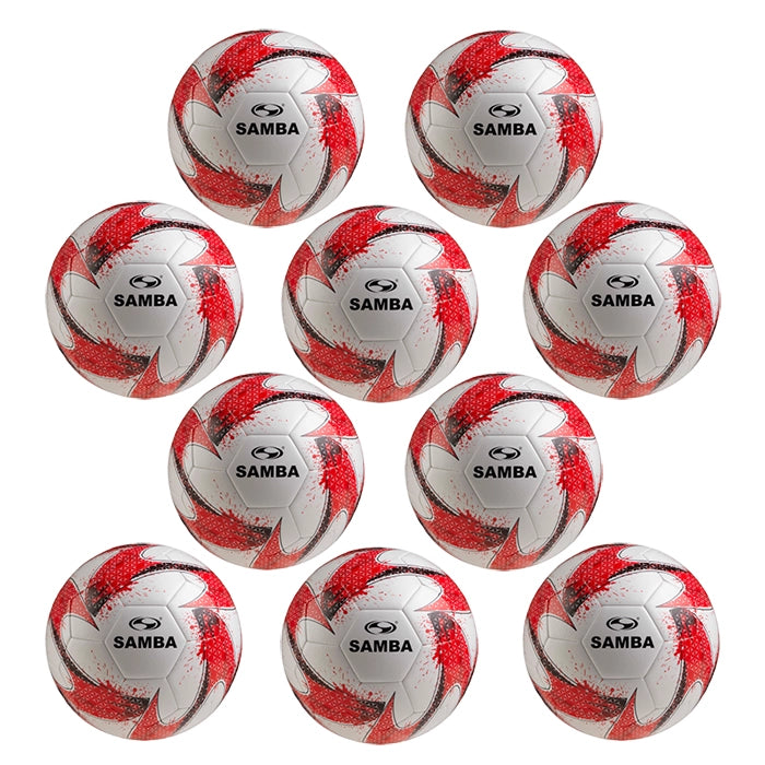 Packs of 10 30 Samba Training Footballs with Free Ball Bag