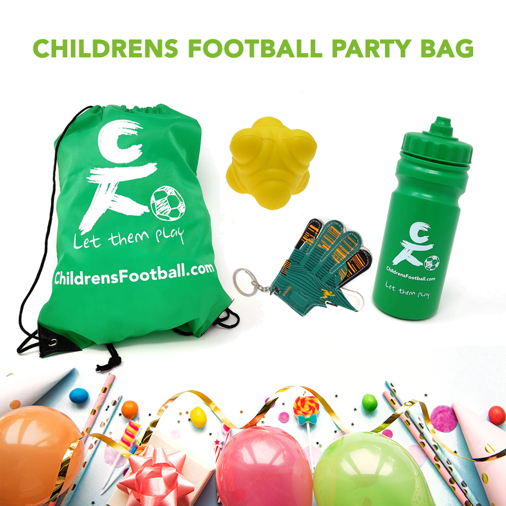 Childrens Football Party Bag with Reaction Ball and Keyring