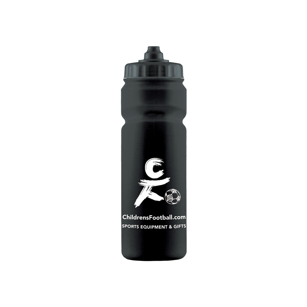 ChildrensFootball.com Sports Water Bottle - black