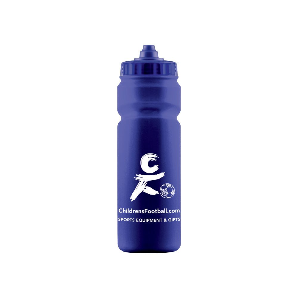 ChildrensFootball.com Sports Water Bottle - blue
