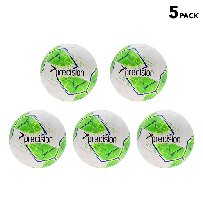 fifa official futsal sala precision balls 5 pack fluo green