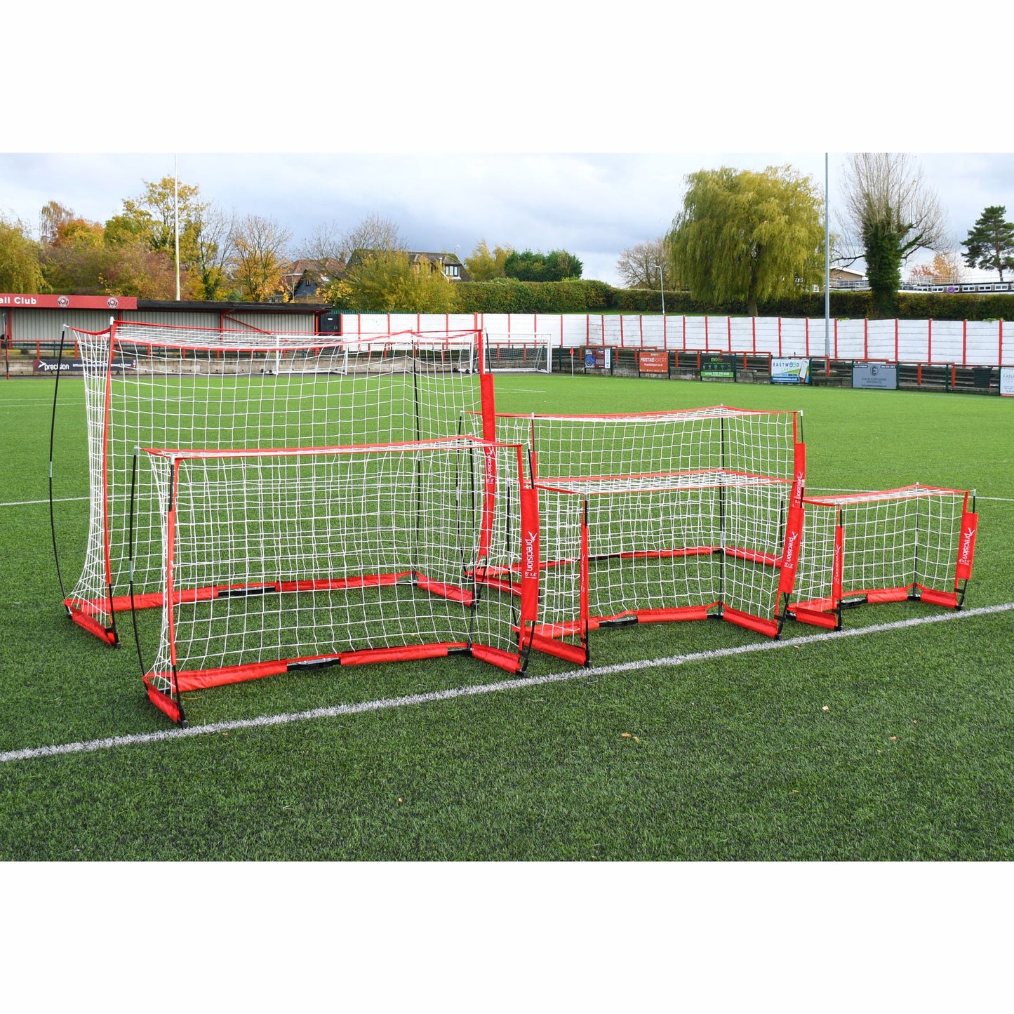 flexi net quick set-up goal available in sizes 4 x 2.5, 5 x 3, 6 x 4, 8 x 4, 8 x 6