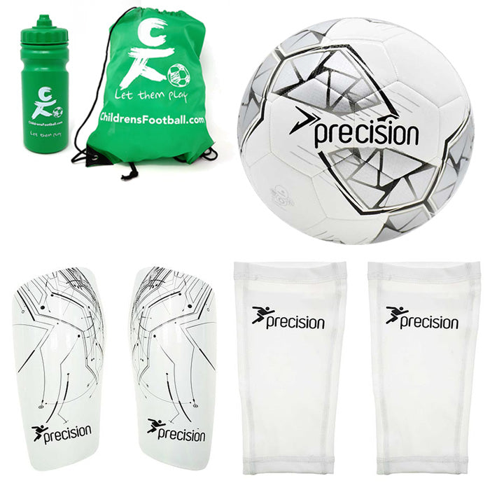 ChildrensFootball.com Shin Pads & Football Gift Set