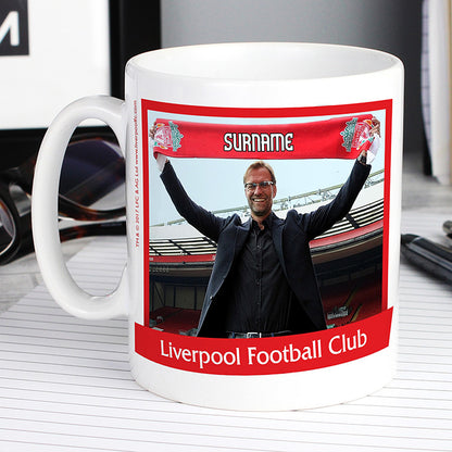 Liverpool FC Personalised Manager Mug