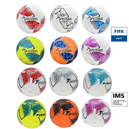 Precision Fusion Training Footballs - FIFA Basic and IMS International Match Standard