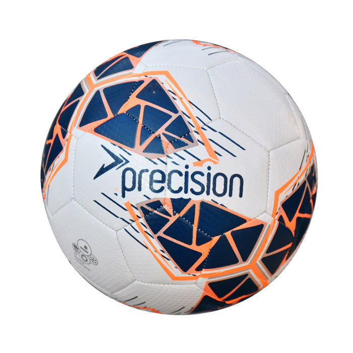 Precision Fusion Mini Size 1 Training Ball - white/navy/orange