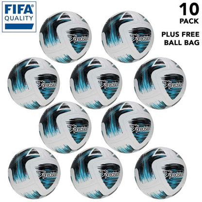 10 x Precision Rotario FIFA Quality Match Footballs