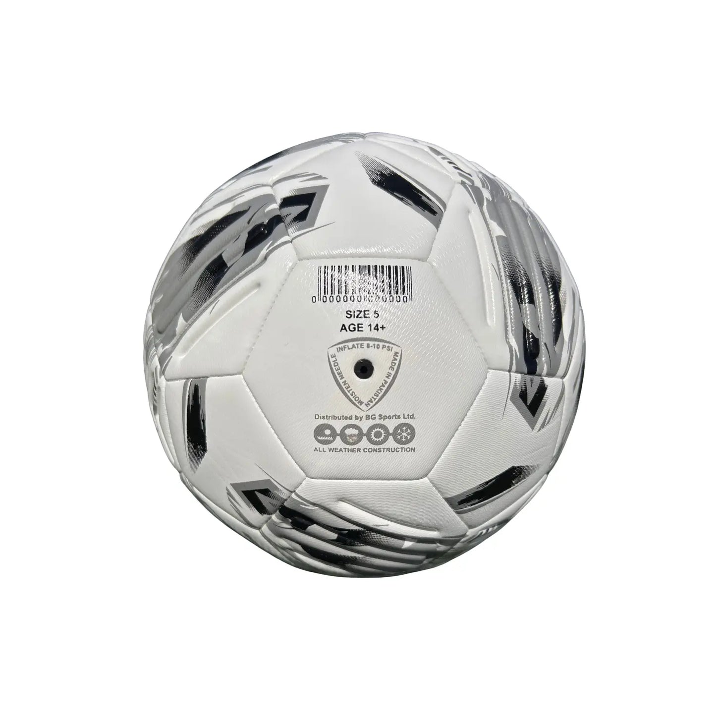 Samba Infiniti 4 MAX Training Football with AirFoam in Silver/White/Black