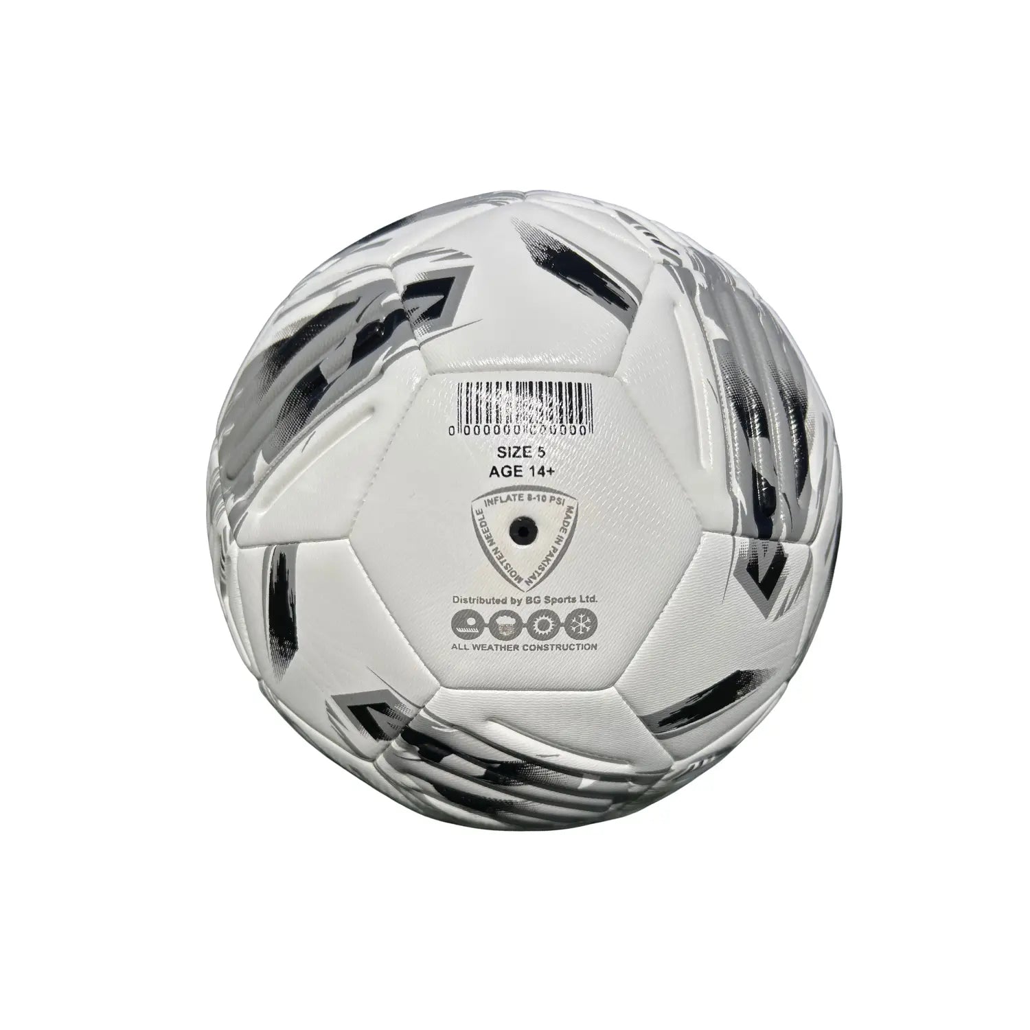 Samba Infiniti 4 MAX Training Football with AirFoam in Silver/White/Black