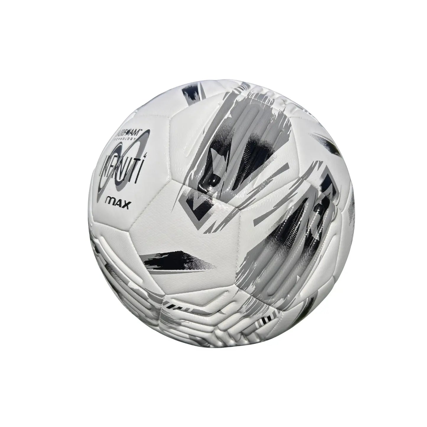 Samba Infiniti 4 MAX Training Football with AirFoam in Silver/White/Black