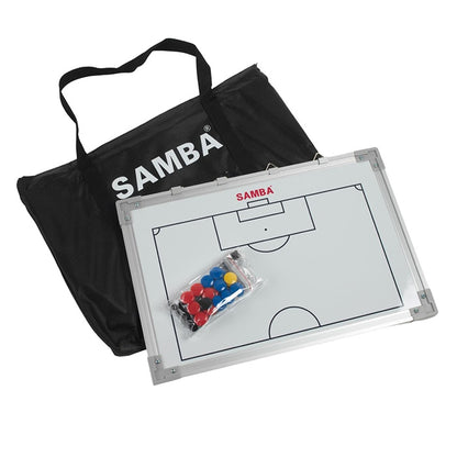 Double Sided Coaches Tactic Board 30 x 45cm Inc Bag