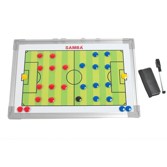 Double Sided Coaches Tactic Board 30 x 45cm Inc Bag