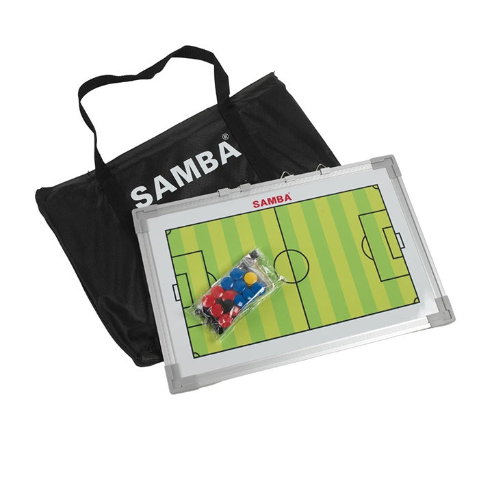 Double Sided Coaches Tactic Board 30 x 45cm Inc Bag