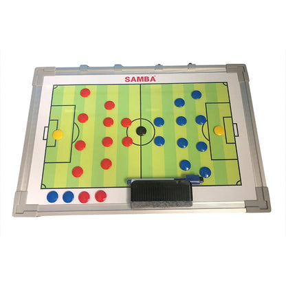 Double Sided Coaches Tactic Board 30 x 45cm Inc Bag