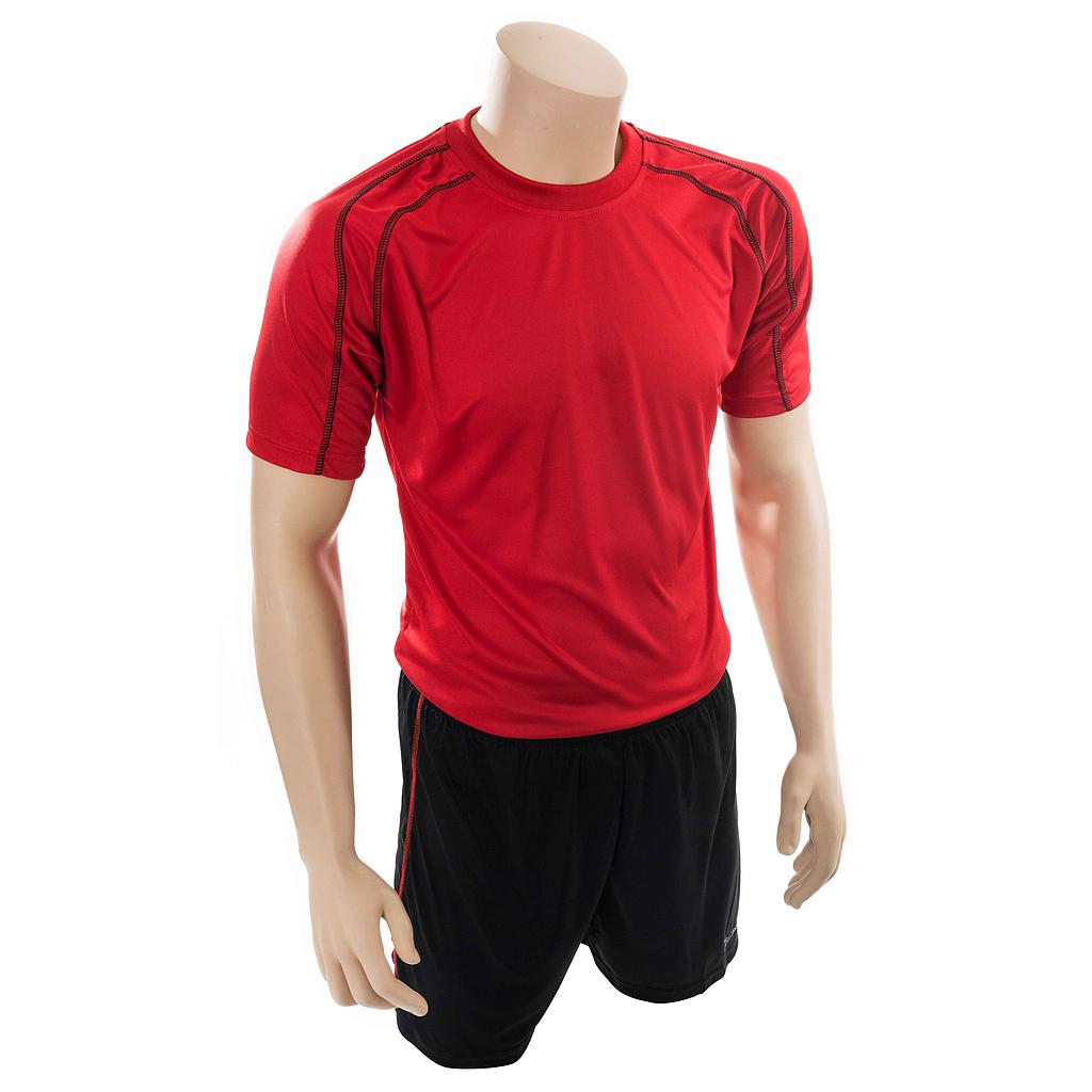 Precision Lyon Training Shirt & Short Set Junior red