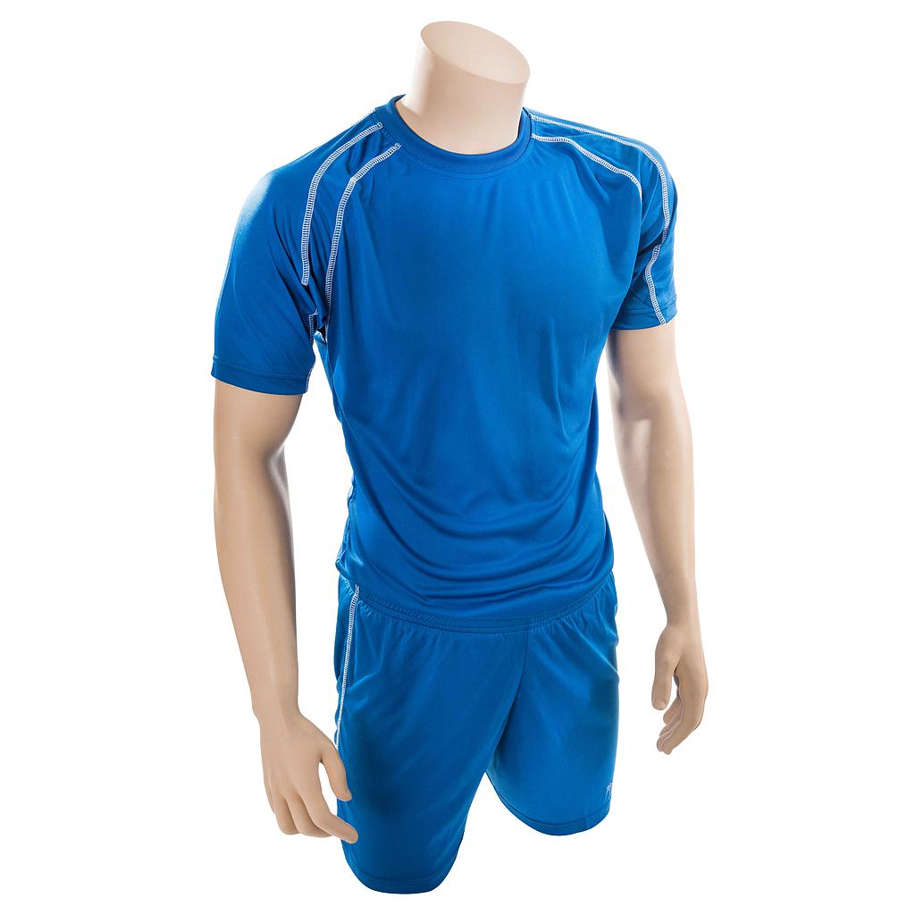 Precision Lyon Training Shirt & Short Set Junior royal blue
