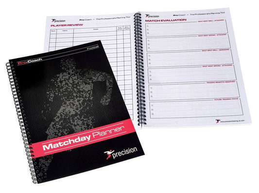 Precision A4 Football Match Day Planner (Single)