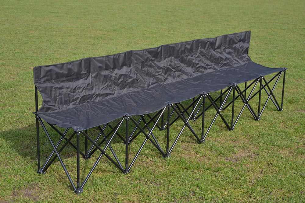 Six Seater Folding Chair Subs Football Bench