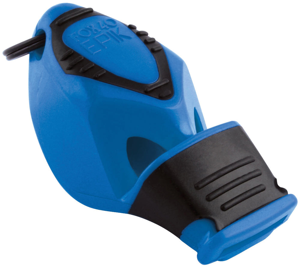 Fox 40 Epik CMG Safety Whistle and Strap - blue