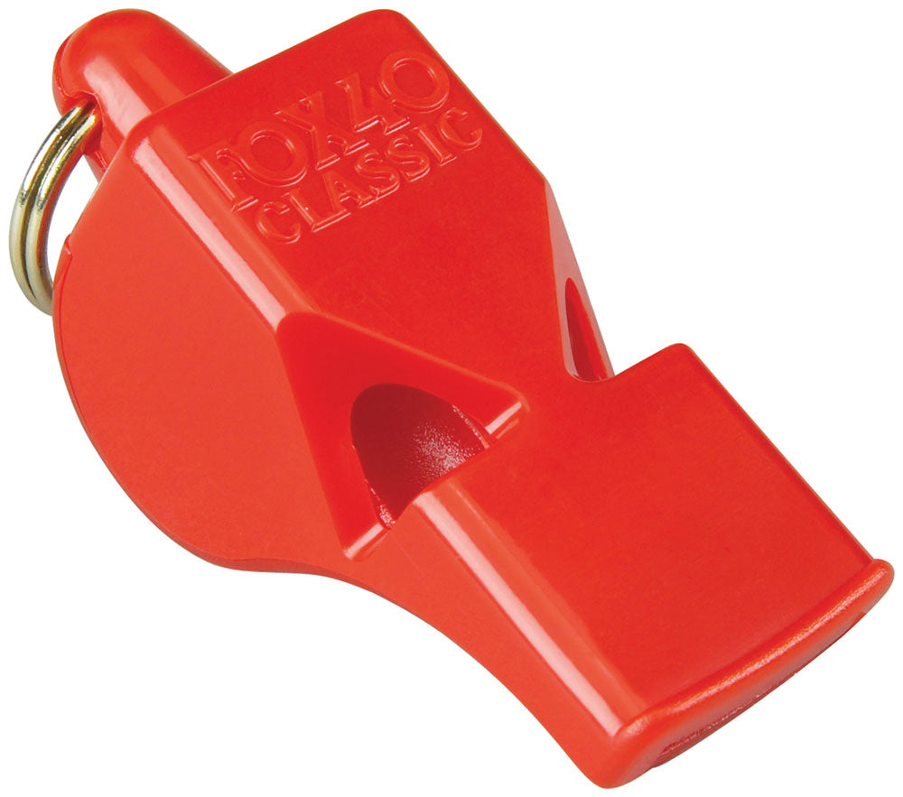 Fox 40 Classic Safety Whistle and Strap - red
