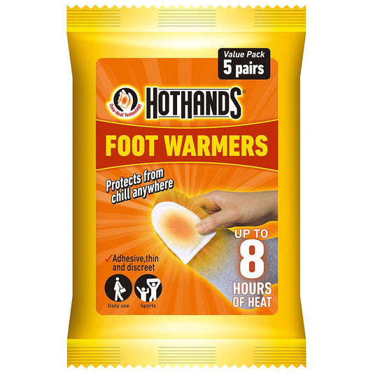 HotHands Foot/Toe Warmers - 5 Pairs
