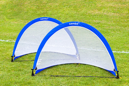 Samba Pop Up Goals - 1 pair (set of 2 goals) in sizes 4ft or 6ft